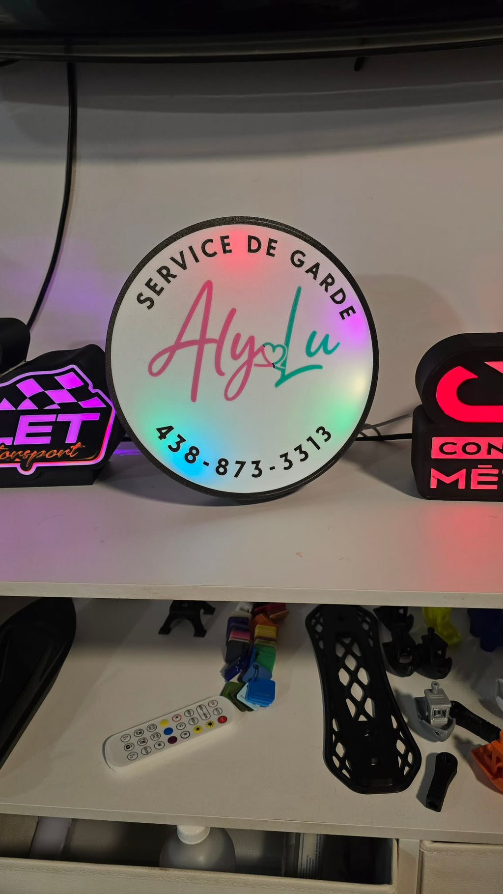Enseignes personnalisées